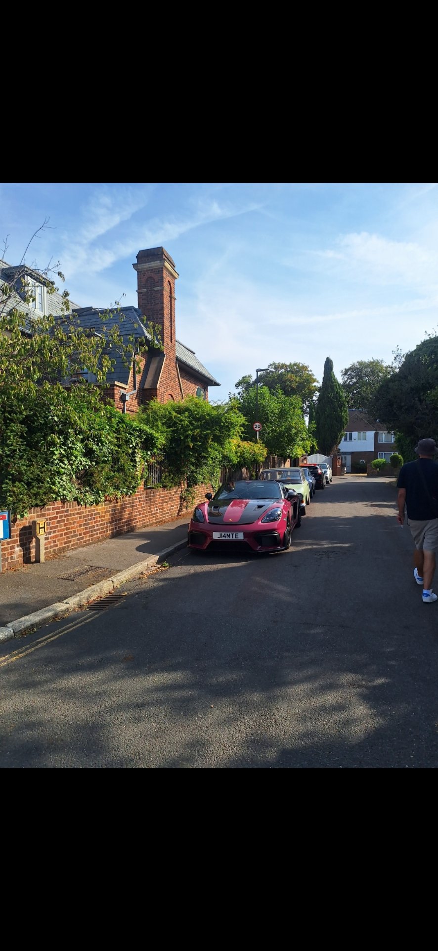 J14 MTE spotted on Porsche 718 Boxster Spyder RS