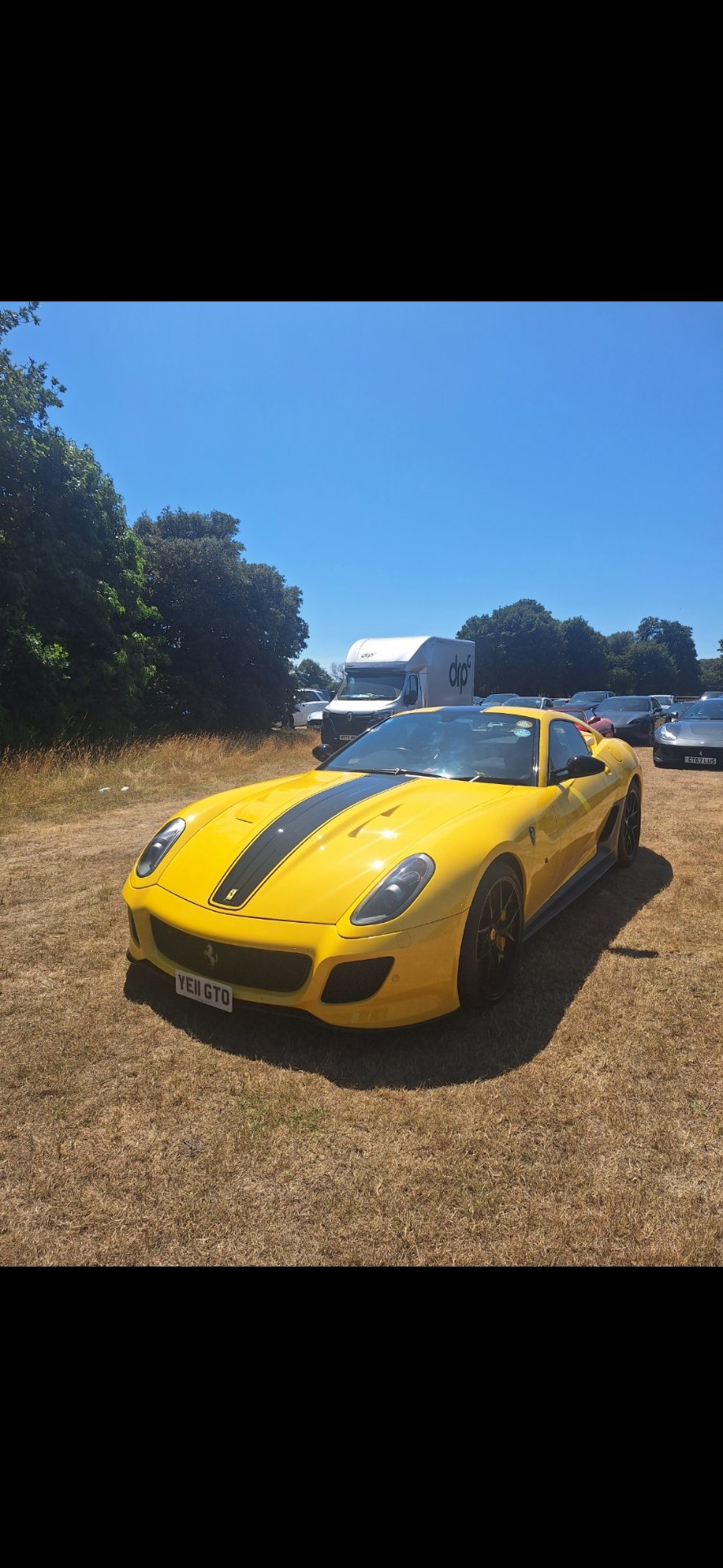 YE11 GTO spotted on Ferrari 599
