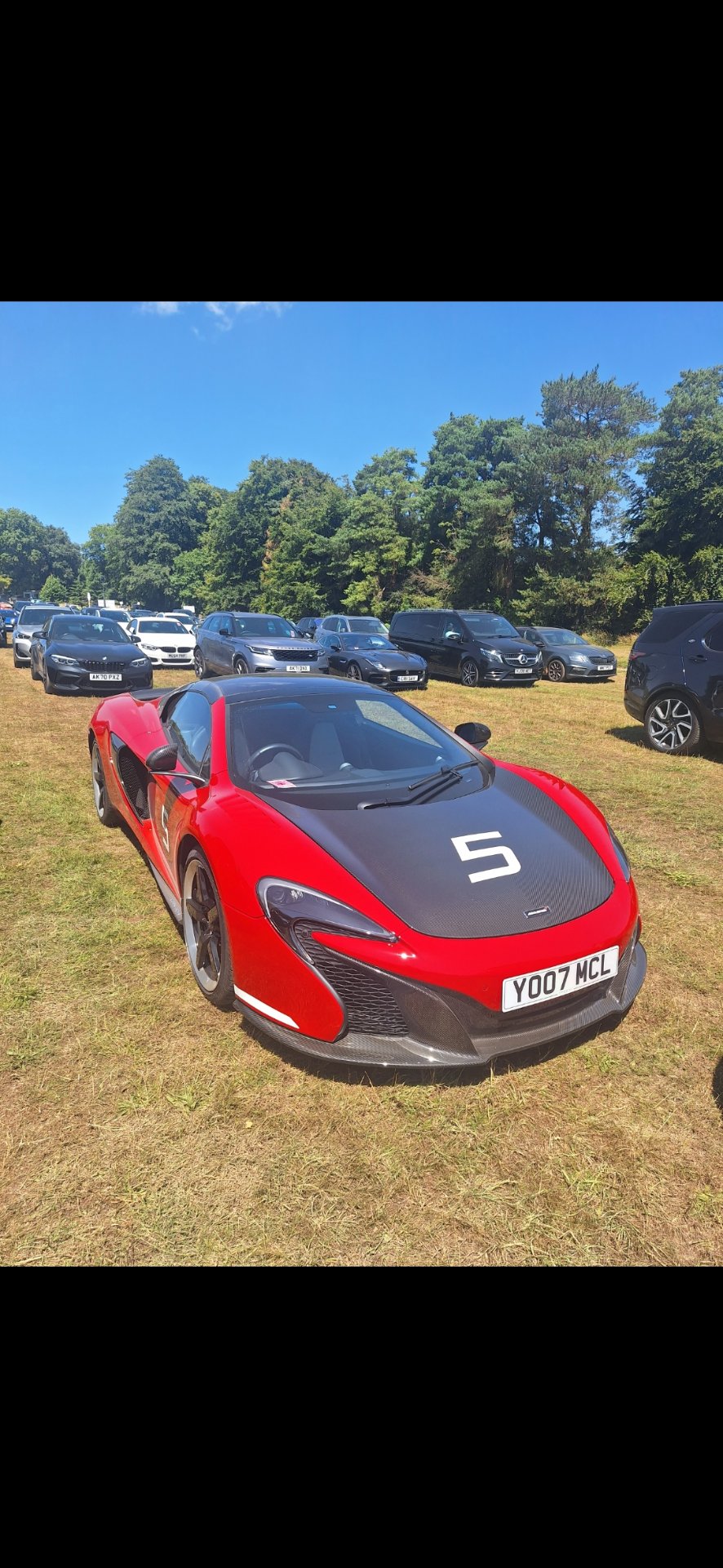 YO07 MCL spotted on McLaren 650s