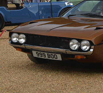 999 BOO spotted on Lamborghini Espada
