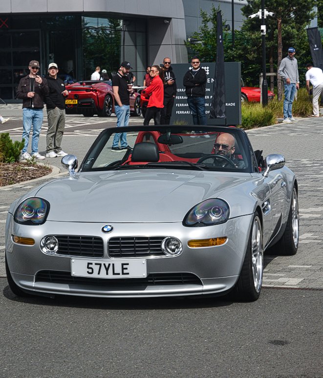57 YLE spotted on BMW Z8