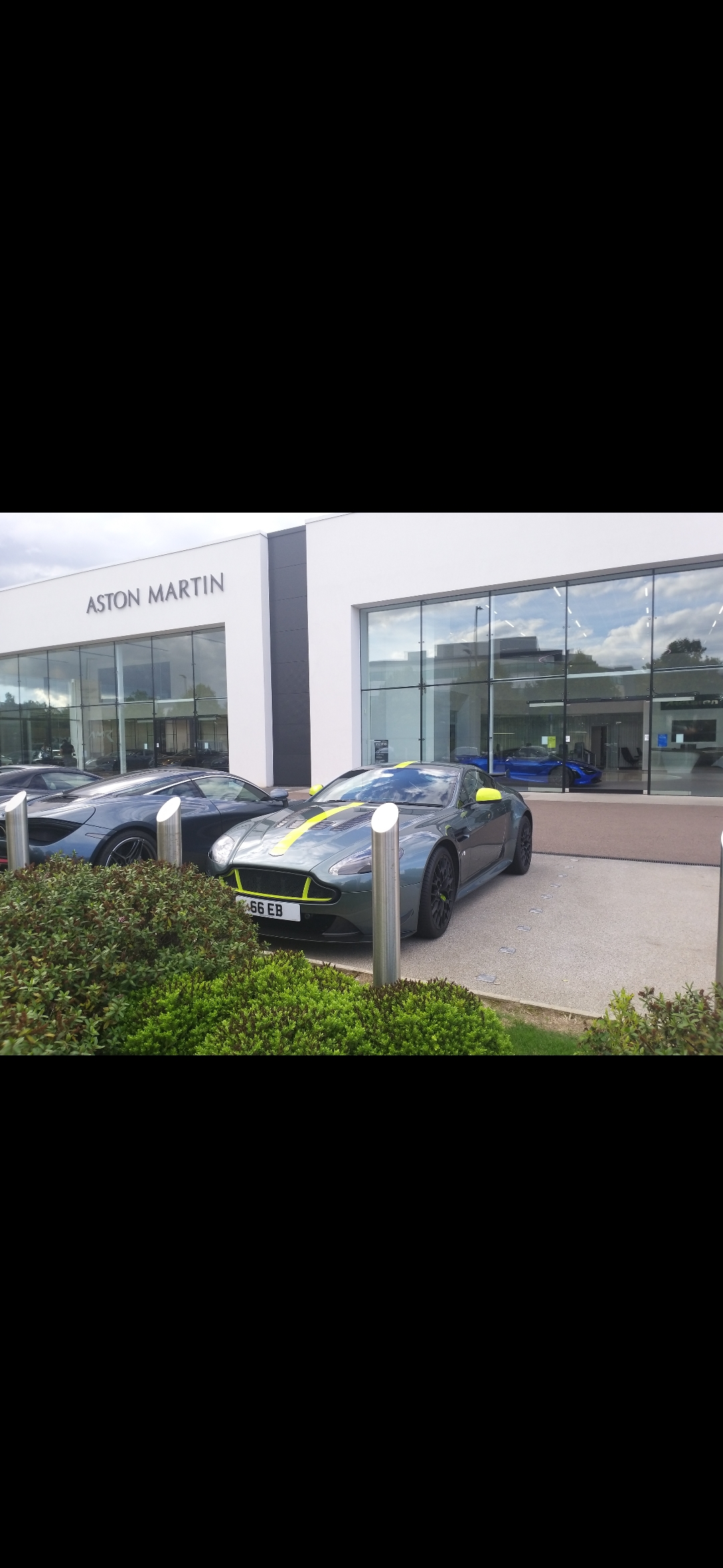66 EB spotted on Aston Martin