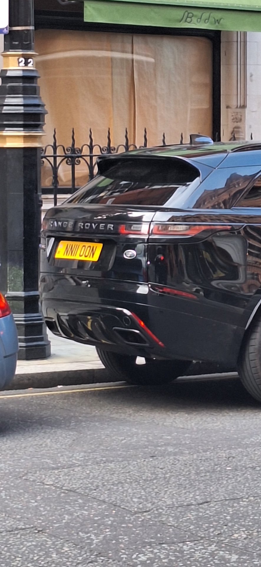 NN11 OON private number plate on a Land Rover Range Rover, spotted in London