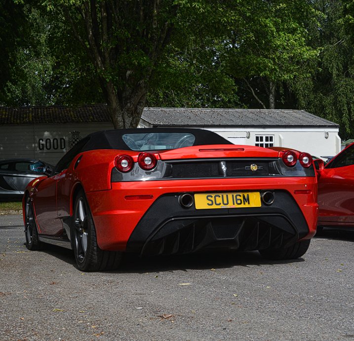 SCU 16M spotted on Ferrari F430 Scuderia 16M