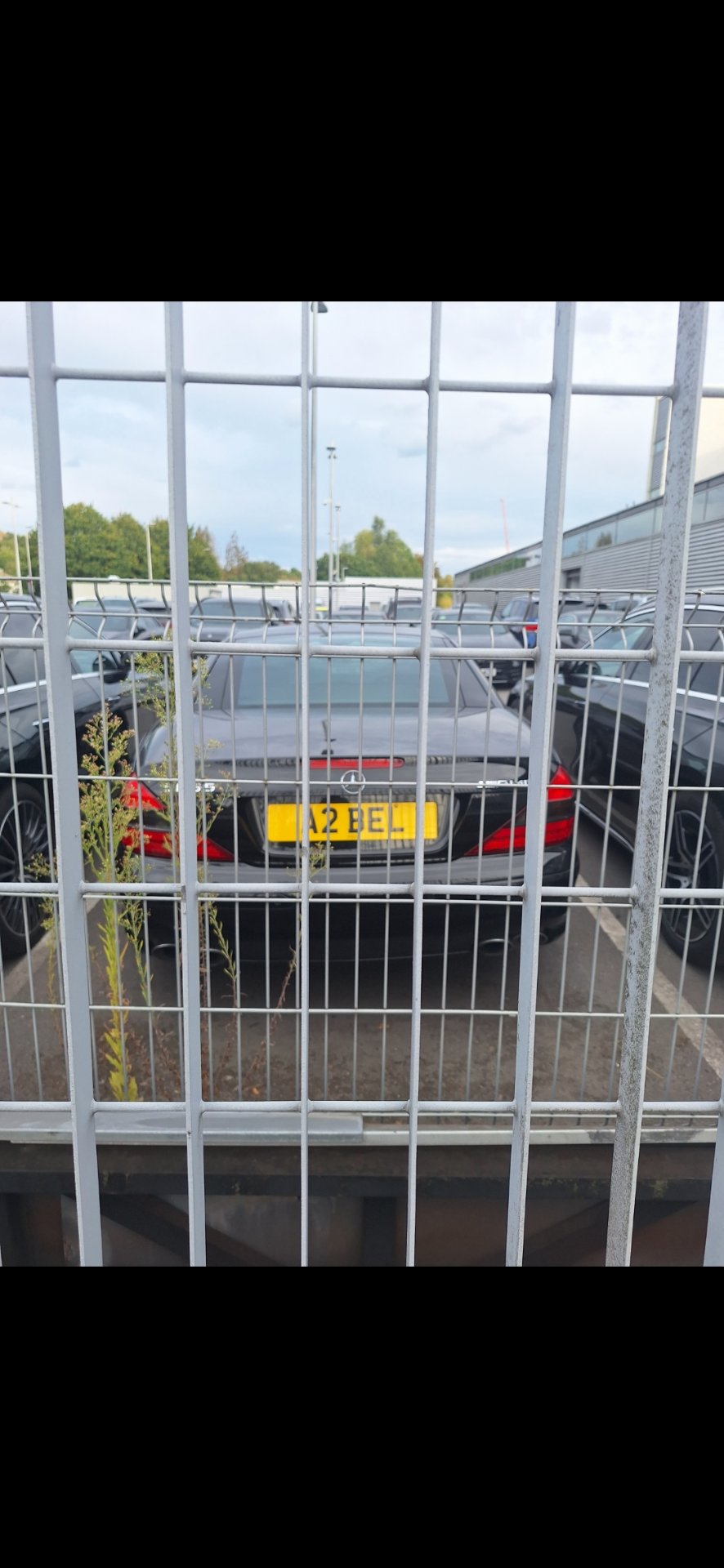 A2 BEL spotted on Mercedes-Benz SL 65 AMG