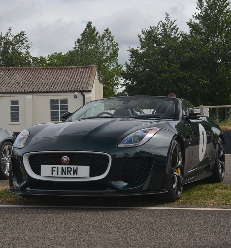 F1 NRW spotted on Jaguar F-Type