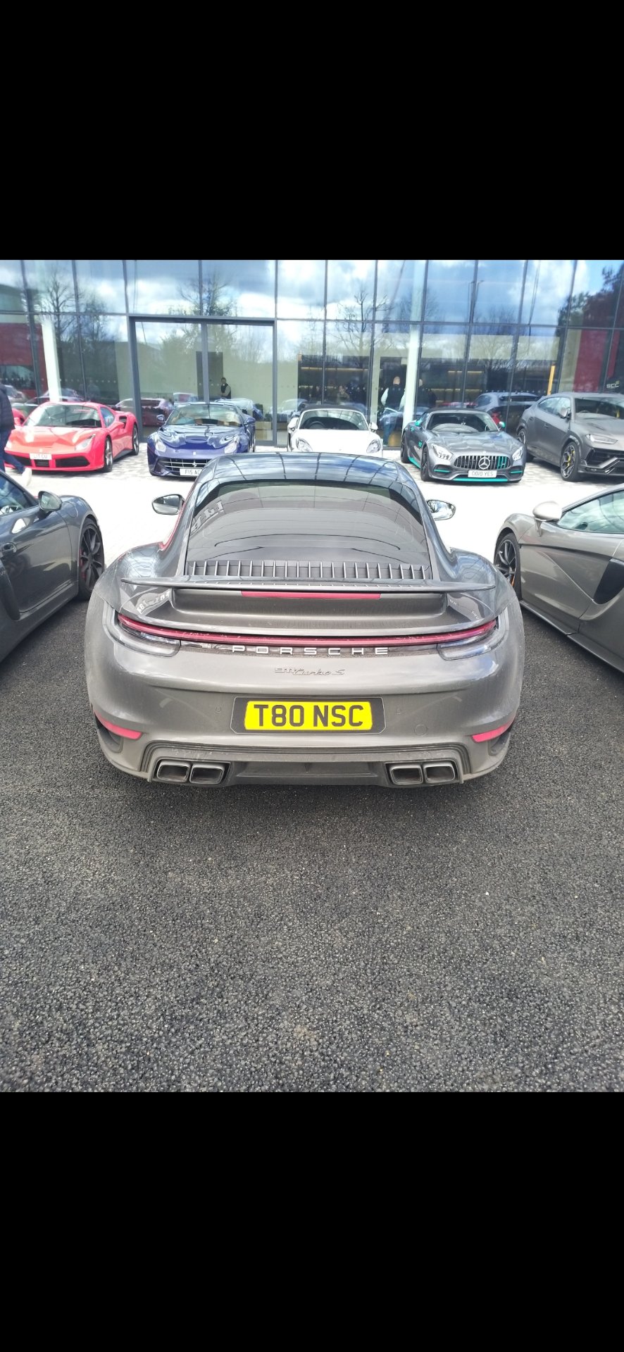 T80 NSC spotted on Porsche