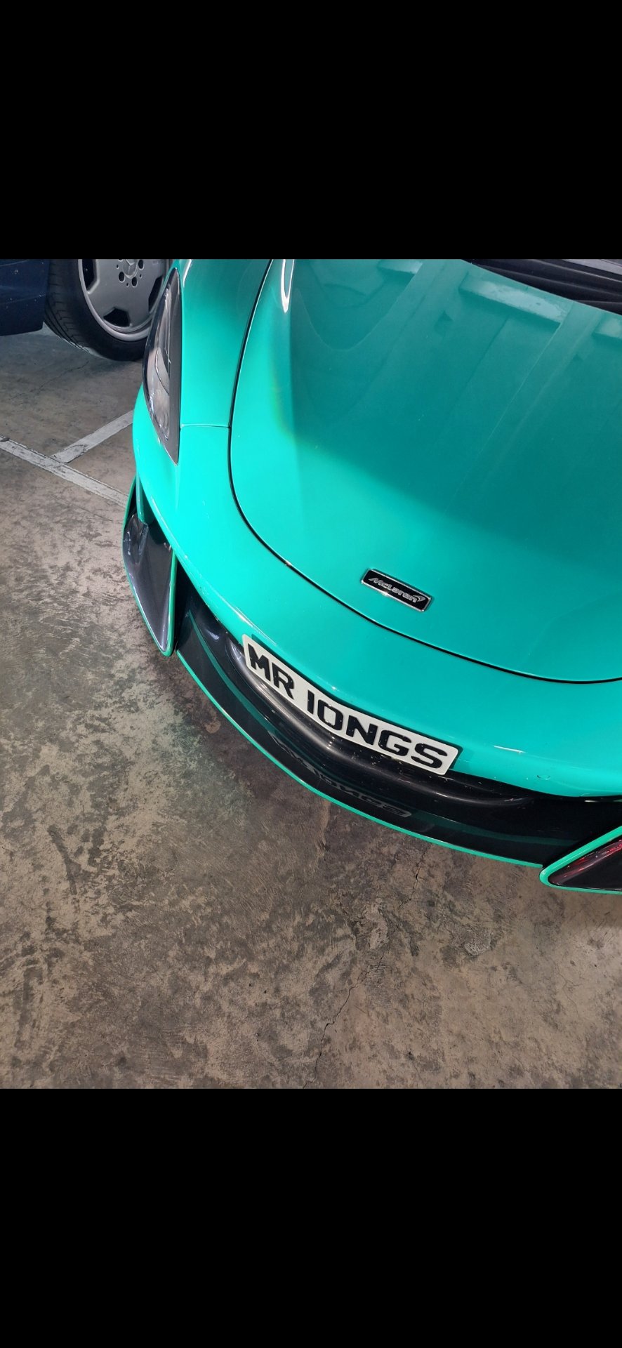 MR10 NGS spotted on McLaren 600LT