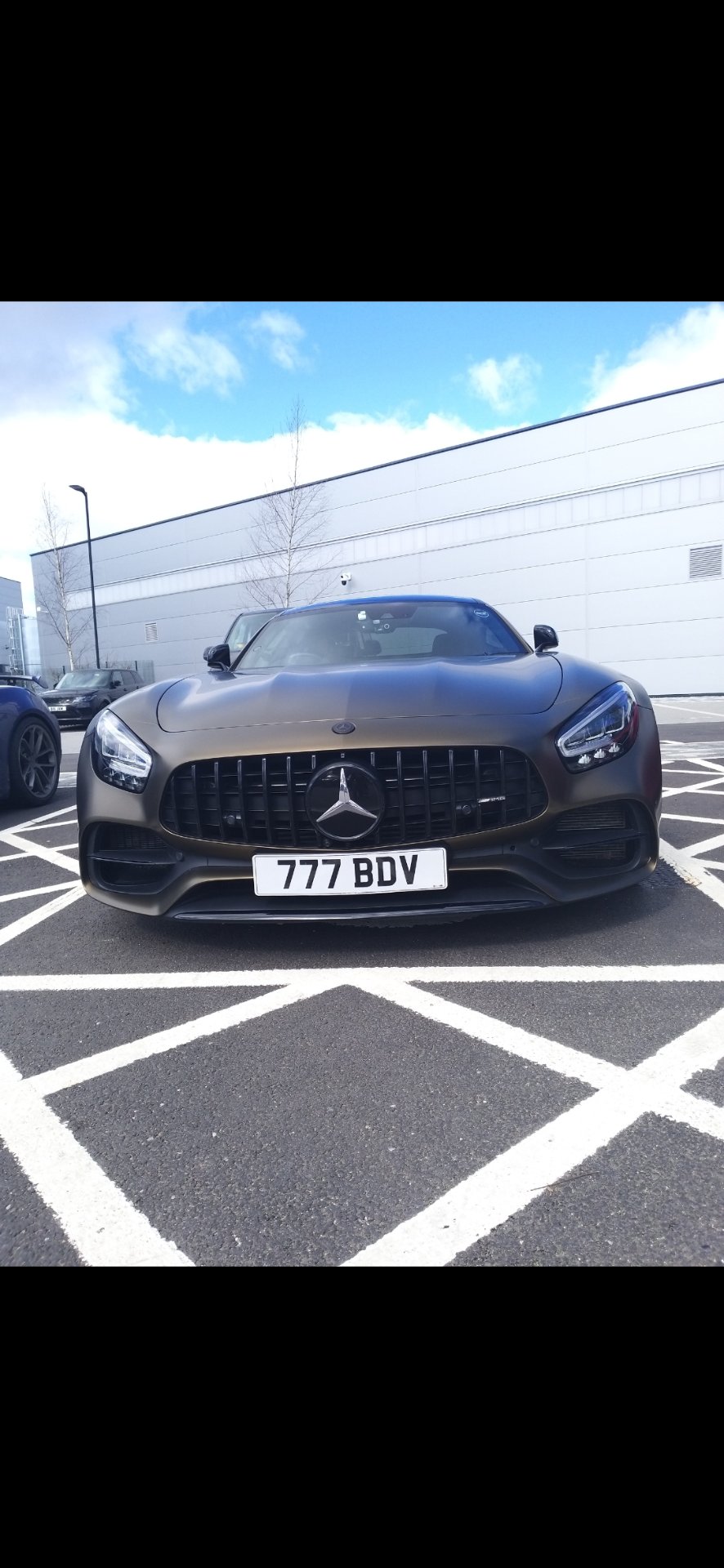 777 BDV spotted on Mercedes-Benz AMG GT