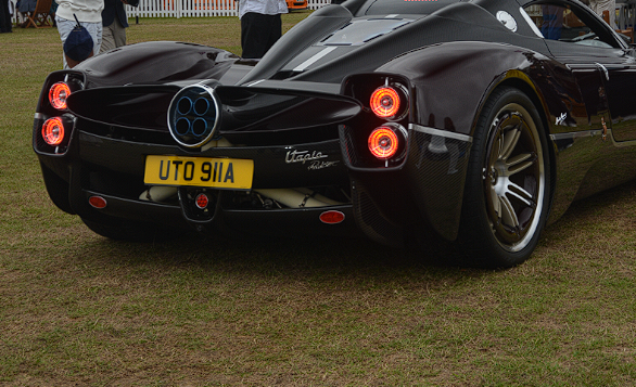 UTO 911A spotted on Pagani Utopia