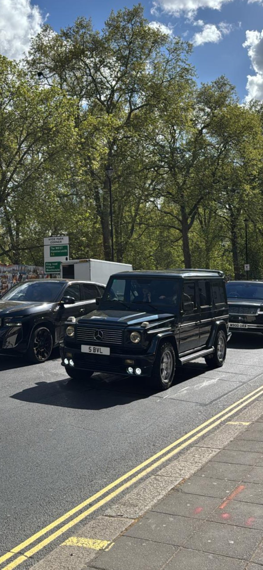5 BVL spotted on Mercedes-Benz G-Class