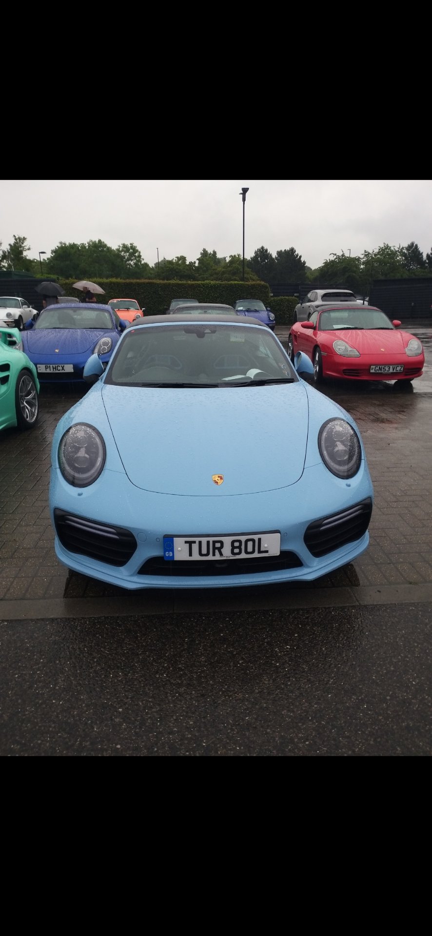 TUR 80L spotted on Porsche