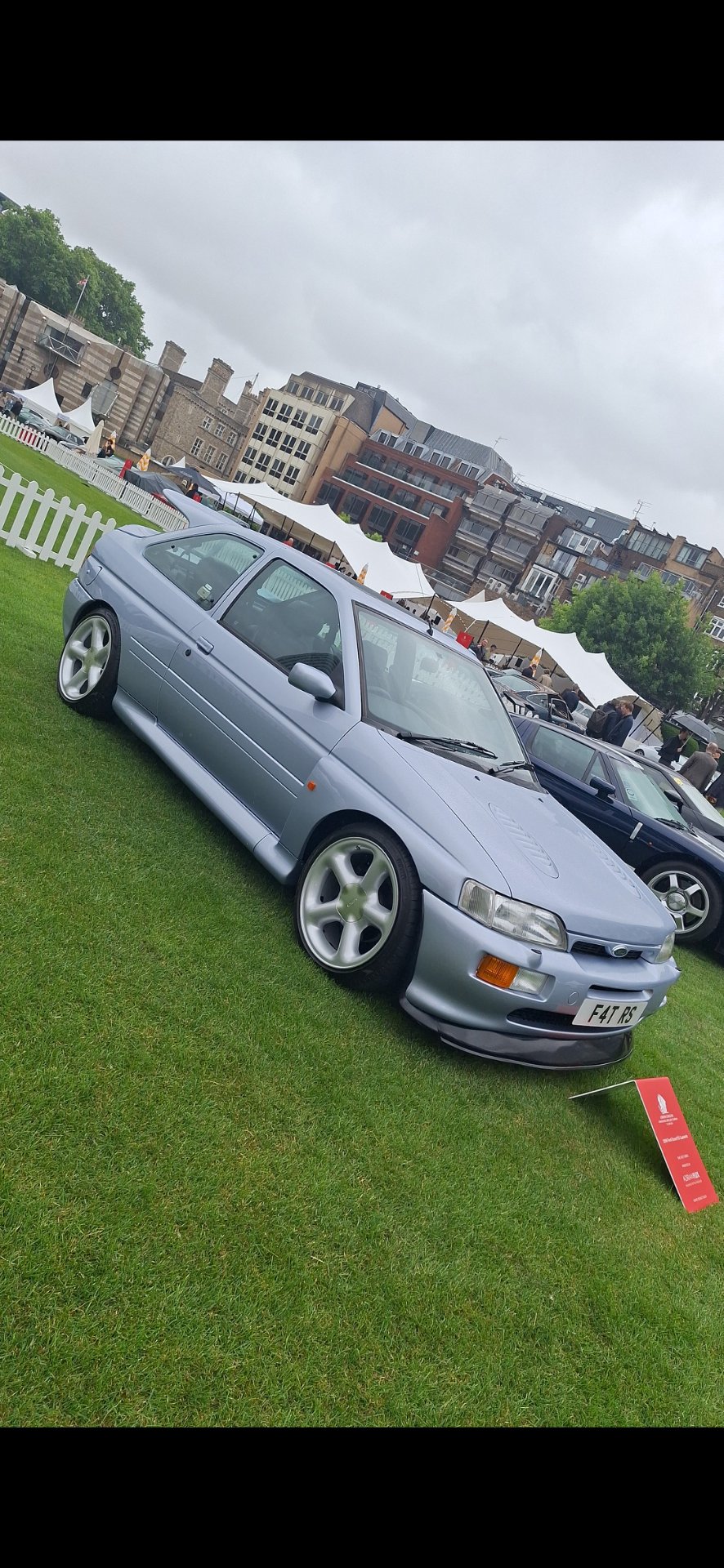 F4 TRS spotted on Ford Escort Cosworth