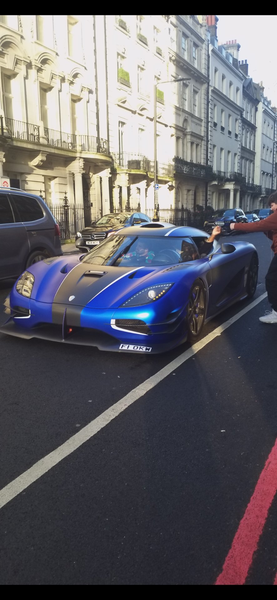 F1 OKW spotted on Koenigsegg One:1