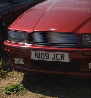 N109 JCR spotted on Aston Martin Virage