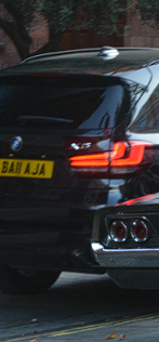 BA11 AJA spotted on BMW X5