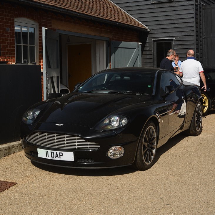 11 DAP spotted on Aston Martin Vanquish
