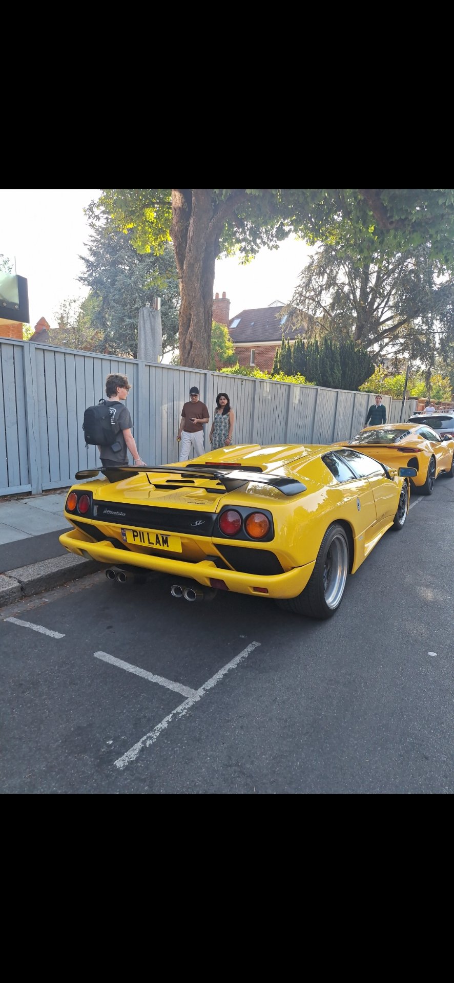 P11 LAM spotted on Lamborghini Diablo