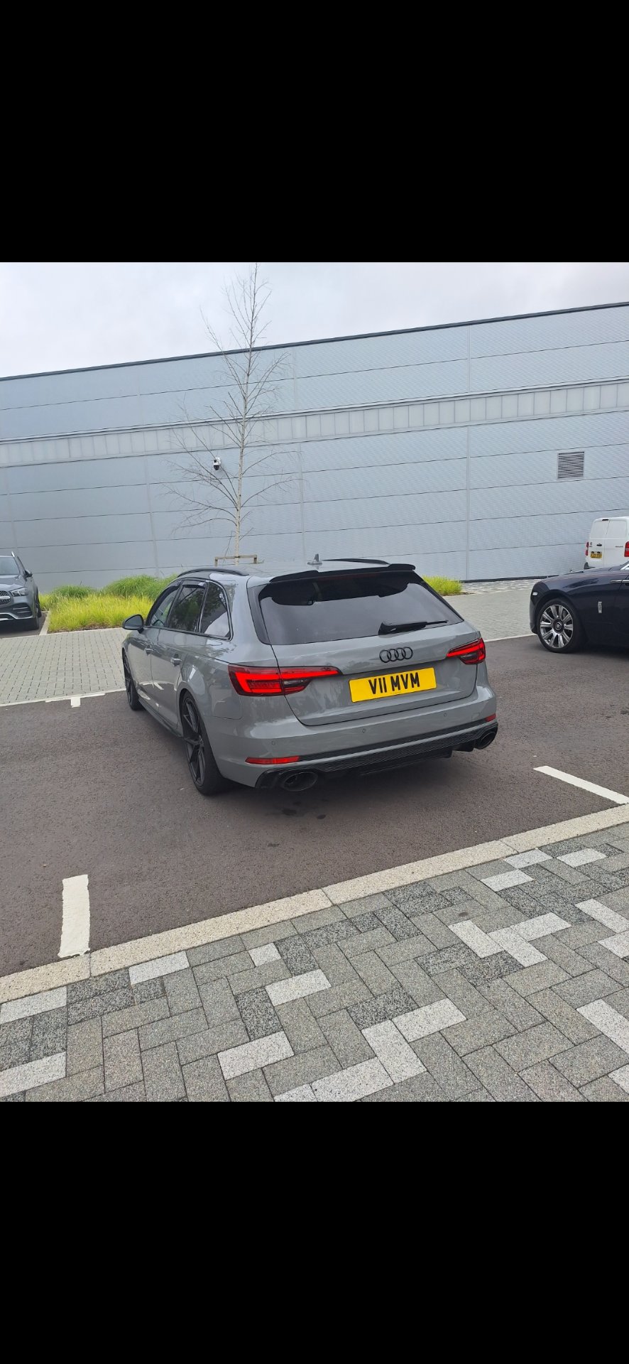 V11 MVM spotted on Audi RS4