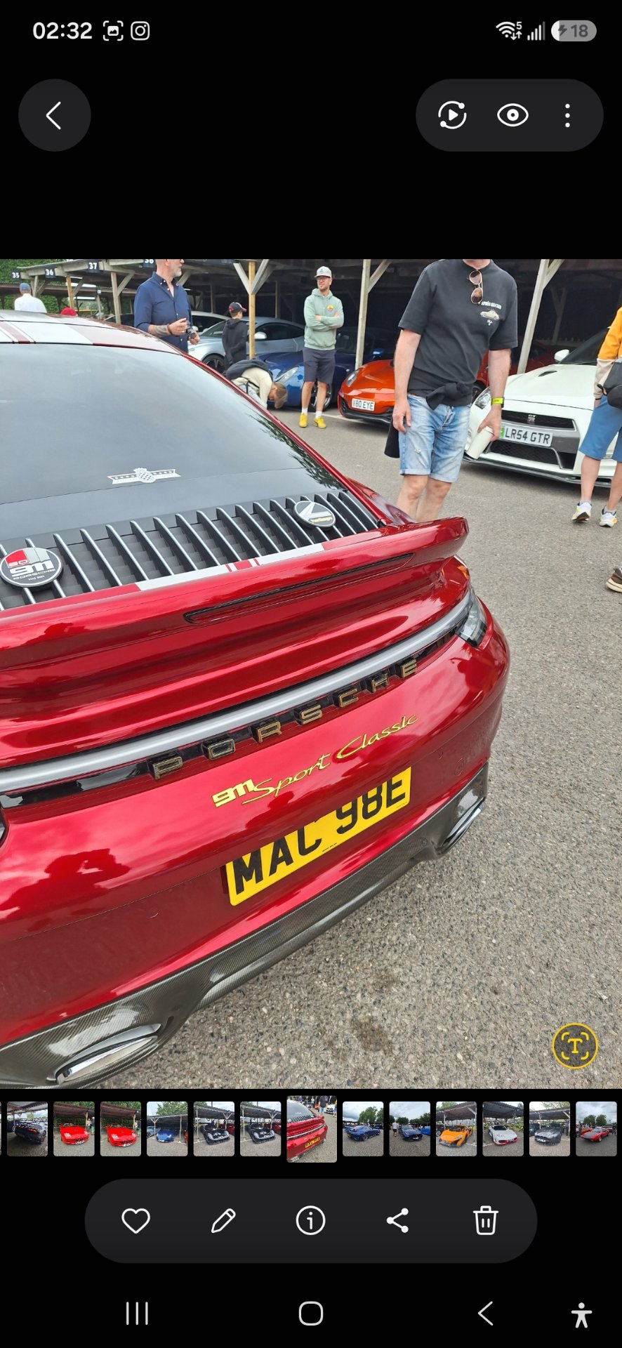 MAC 98E spotted on Porsche 911