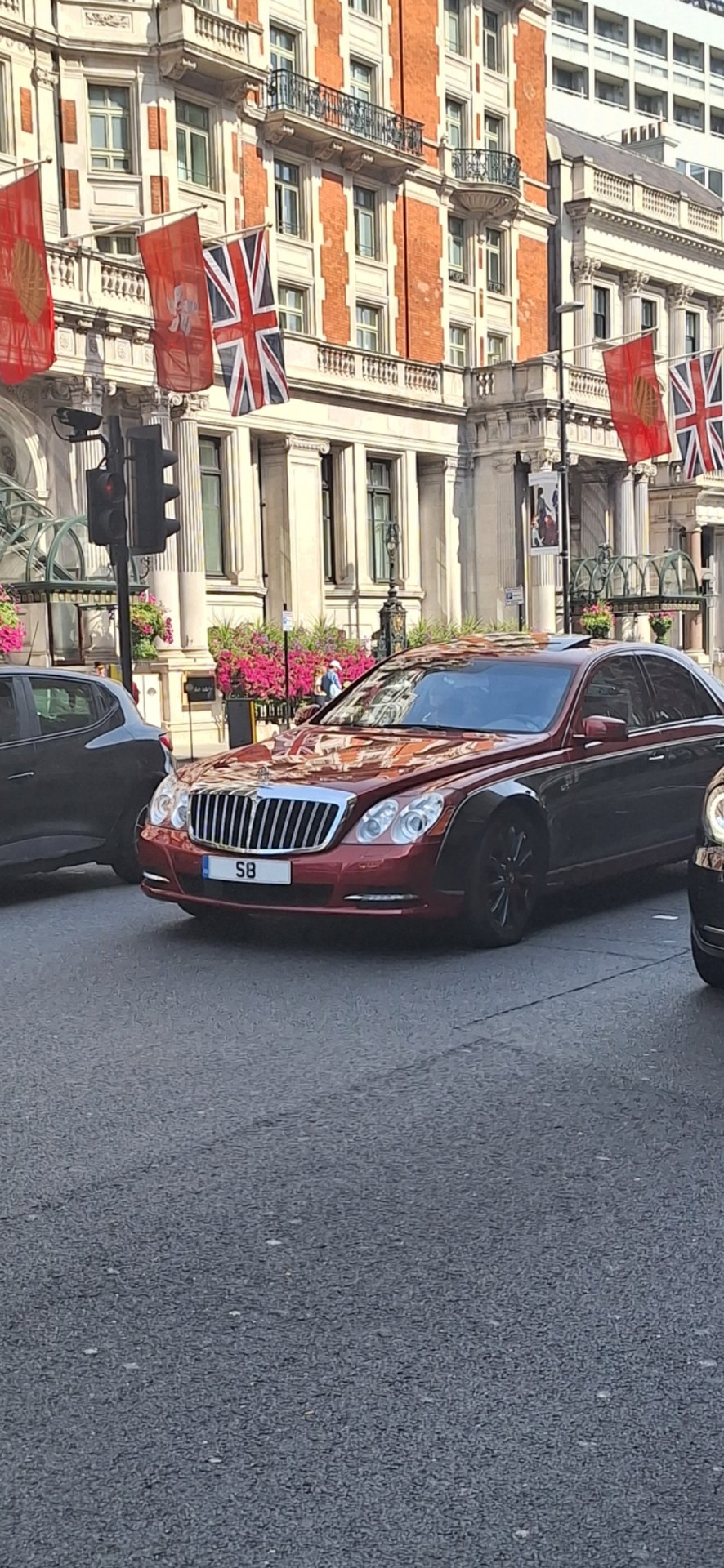 S 8 spotted on Maybach