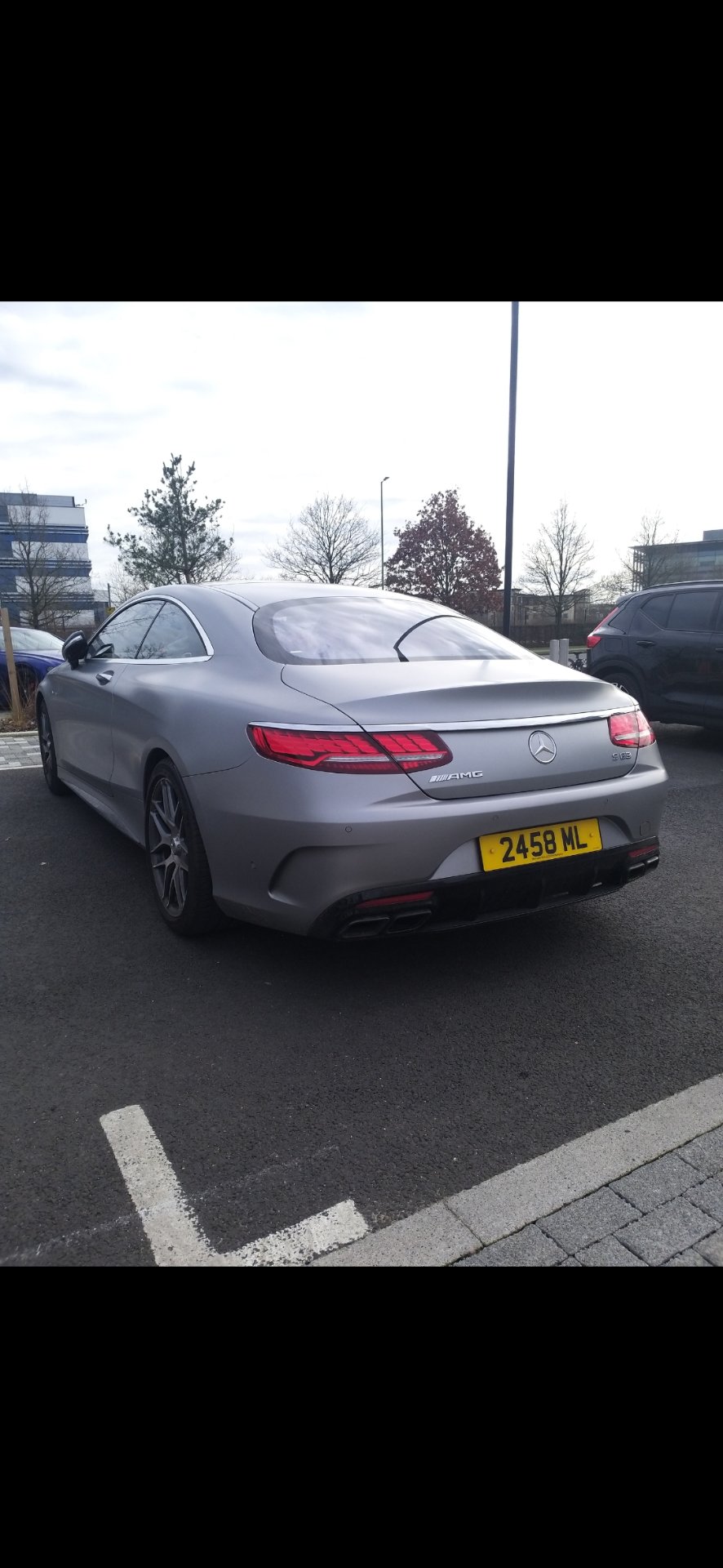 2458 ML spotted on Mercedes-Benz S-Class 63 AMG