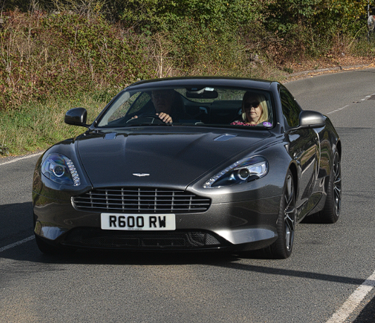 R60 ORW spotted on Aston Martin DB9