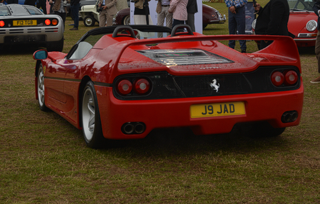 J6 JAD spotted on Ferrari F50