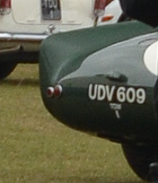 UDV 609 spotted on Aston Martin