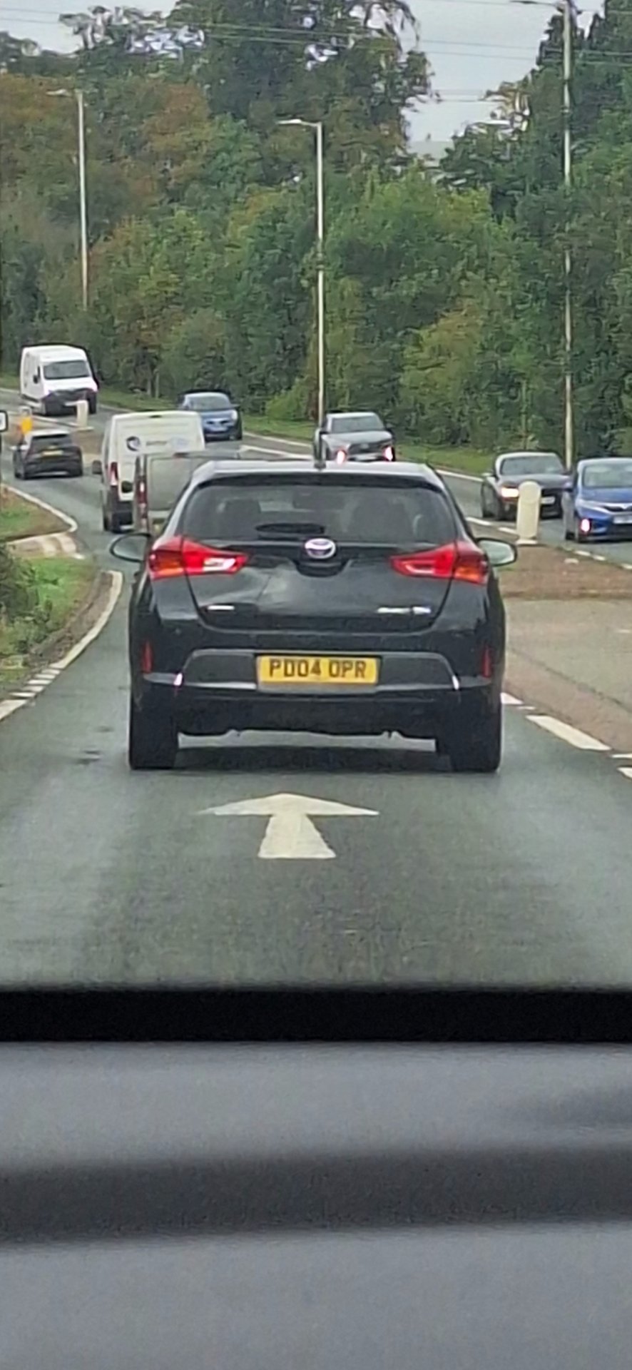 PD04 OPR spotted on Toyota Auris