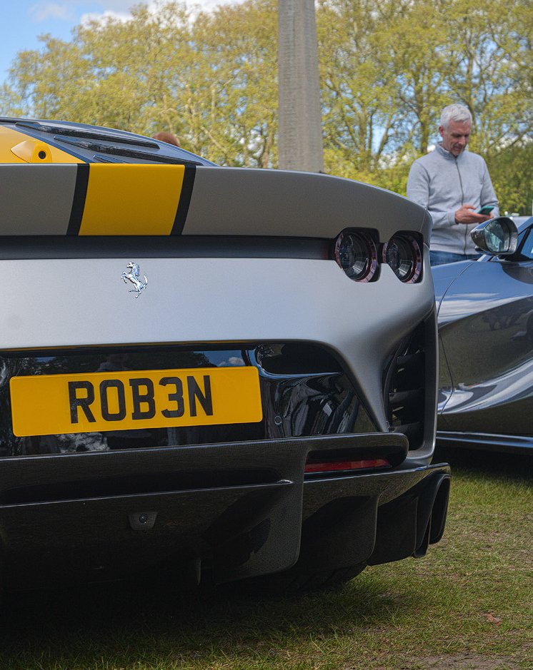 ROB 3N spotted on Ferrari 812