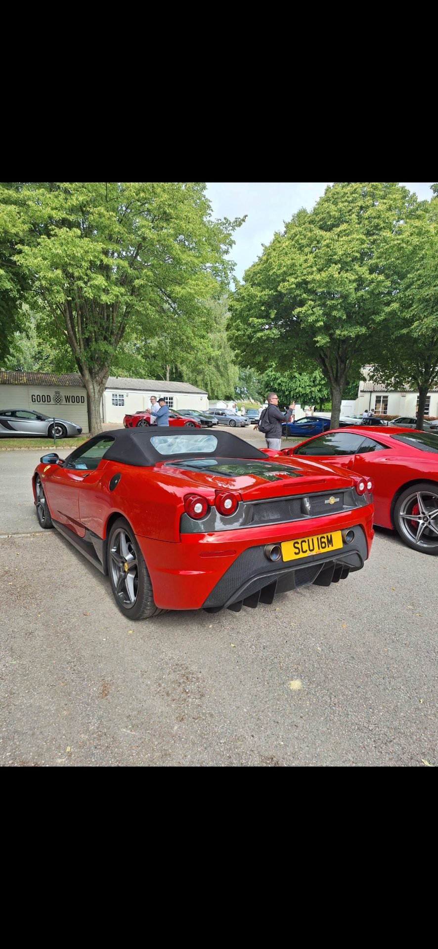 SCU 16M spotted on Ferrari F430