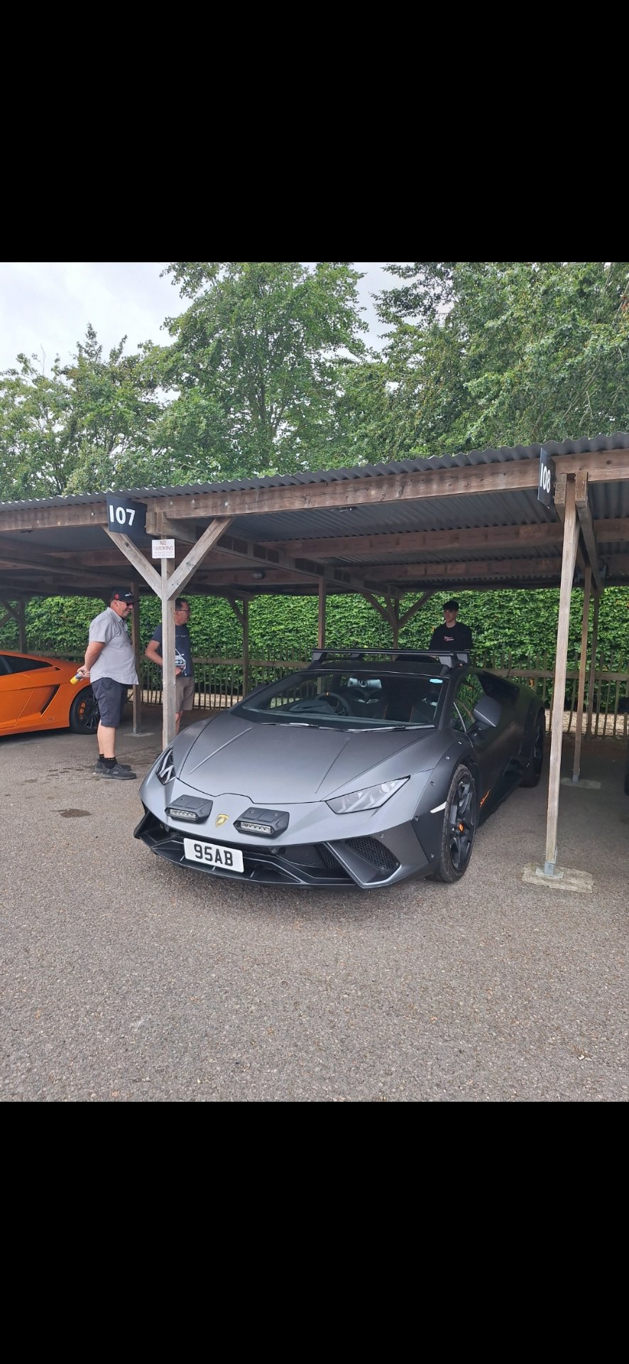 95 AB spotted on Lamborghini Huracan Sterrato