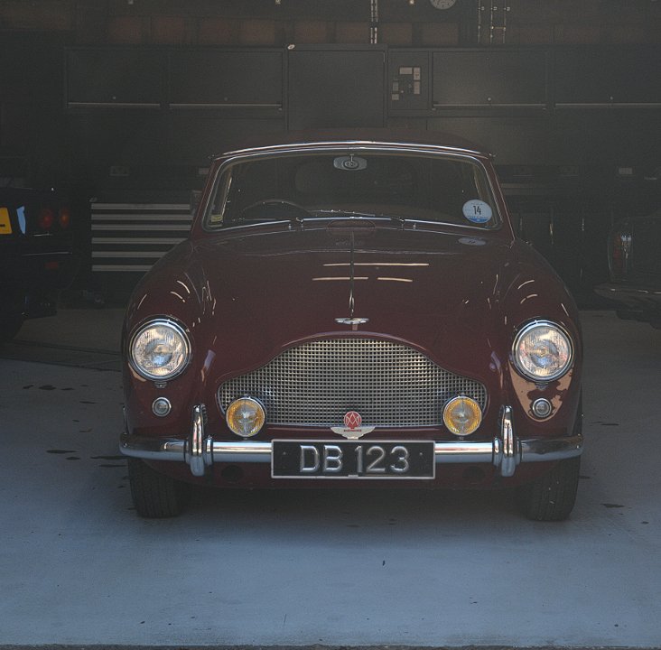 DB 123 spotted on Aston Martin DB2