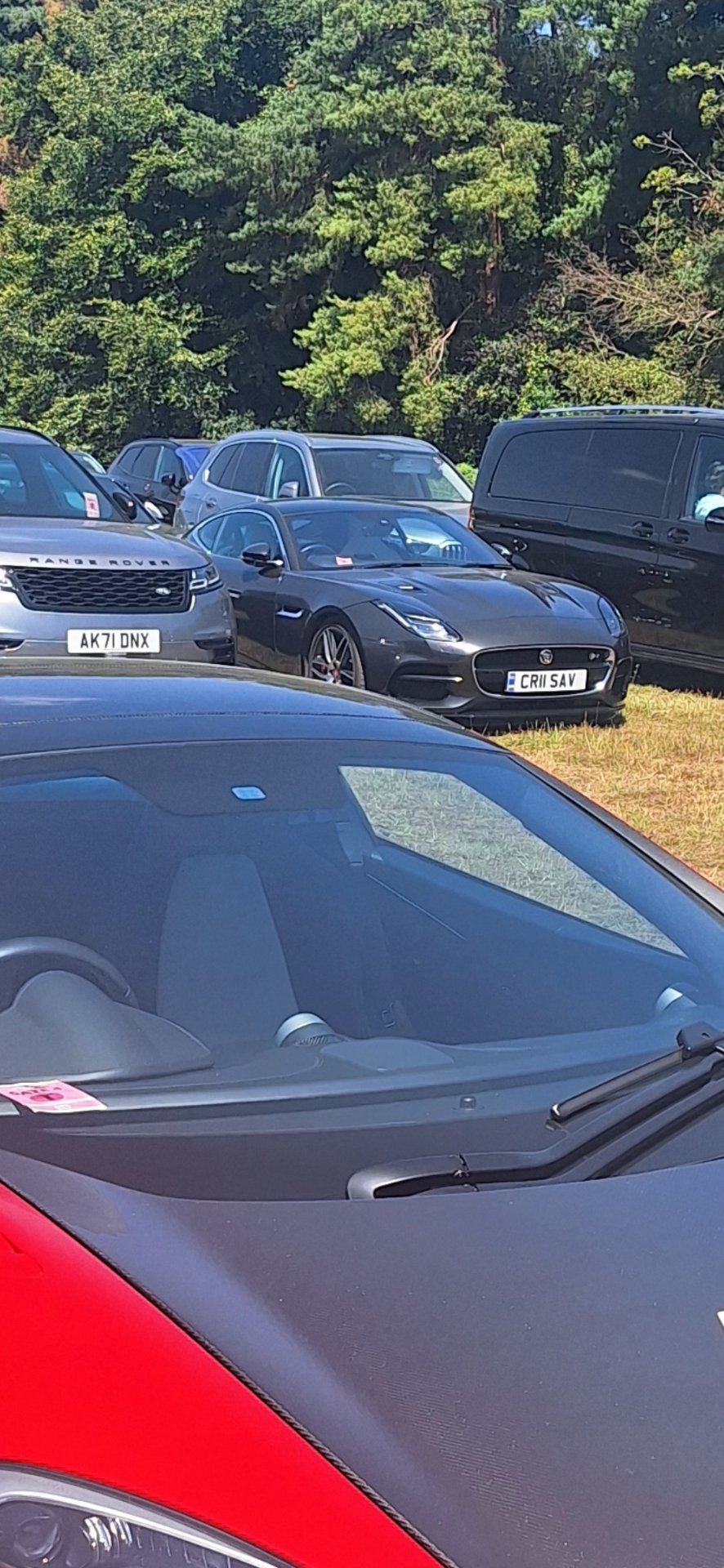 CR11 SAV spotted on Jaguar F-Type