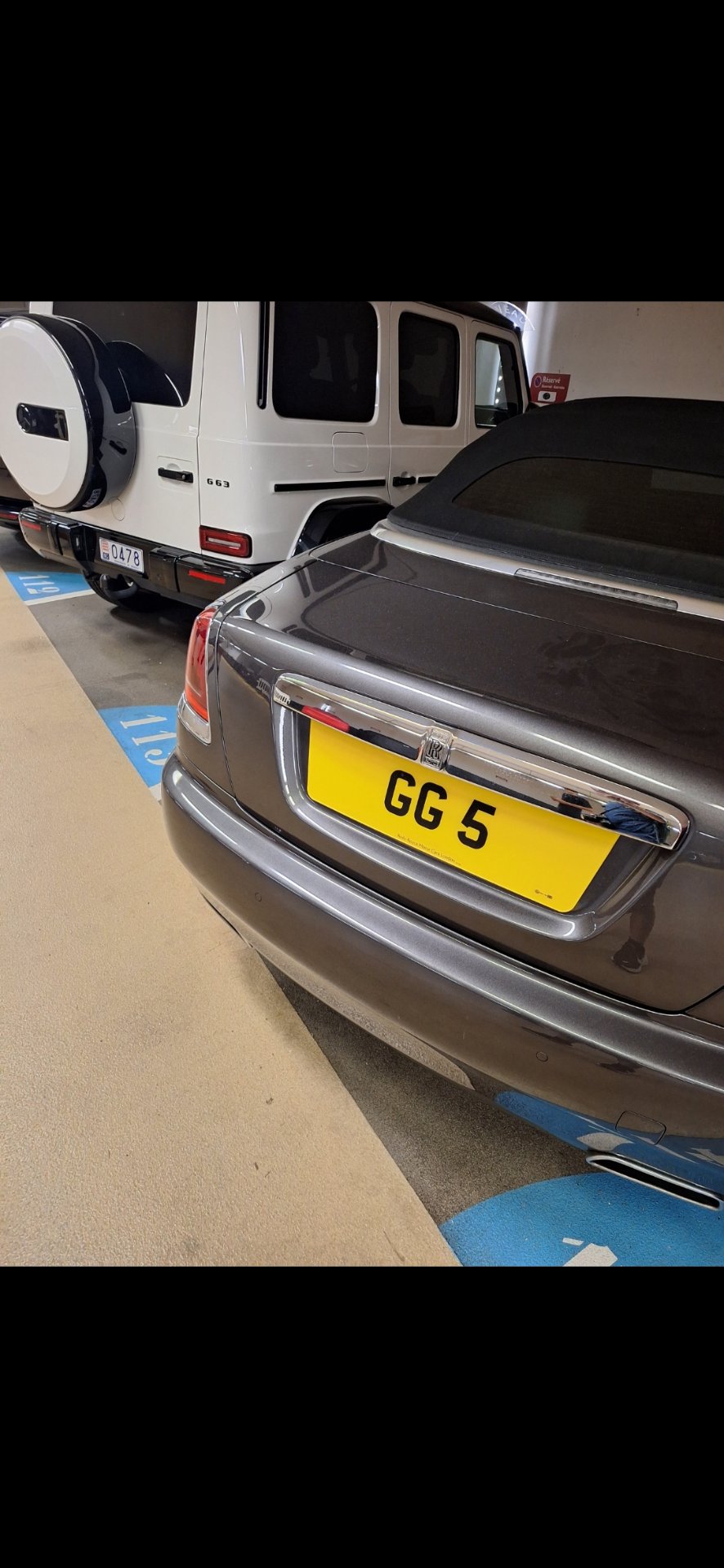 GG 5 spotted on Rolls-Royce