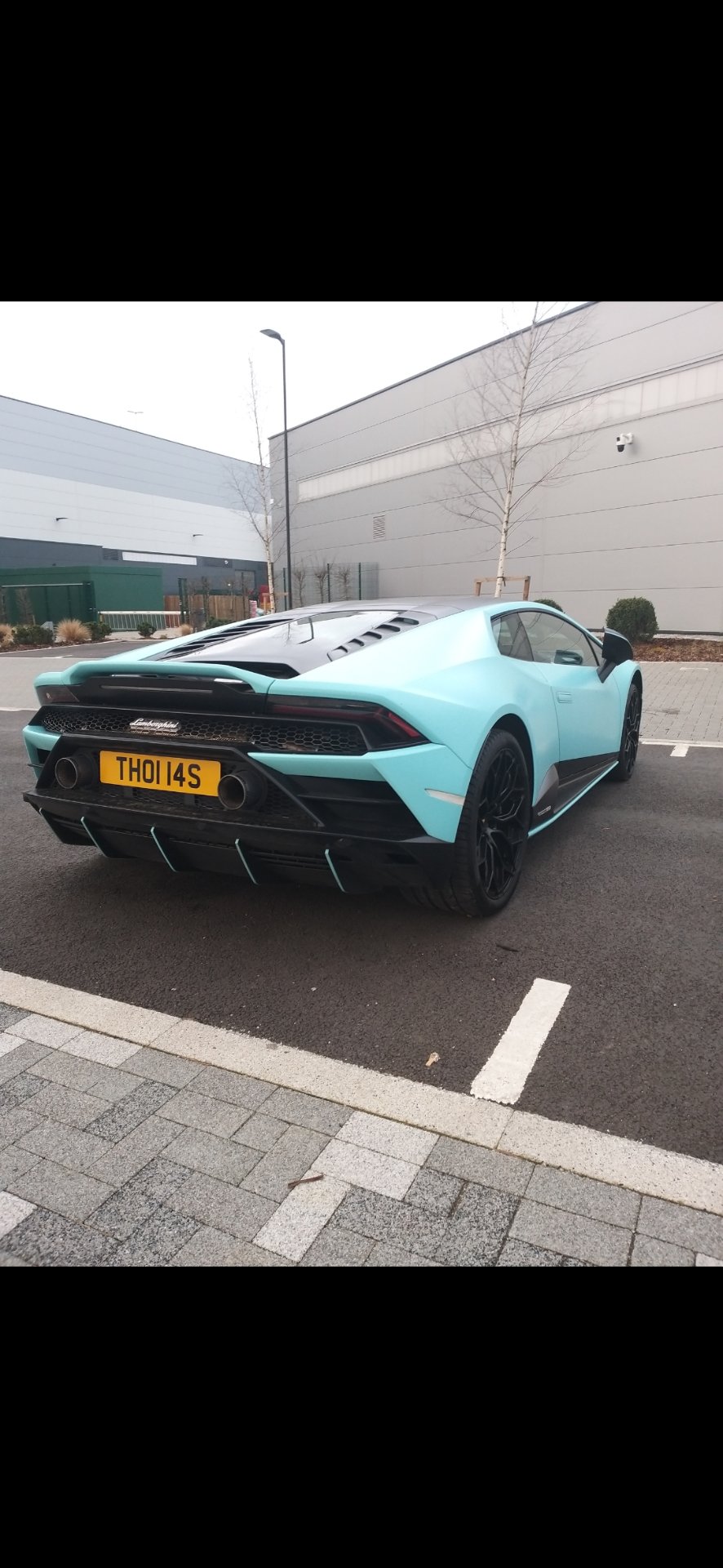 THO 114S spotted on Lamborghini
