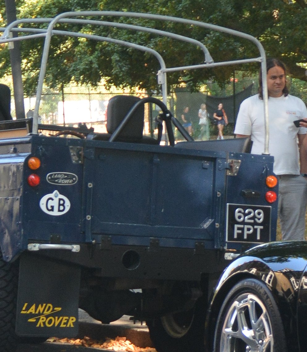 629 FPT spotted on Land Rover Defender (Classic)