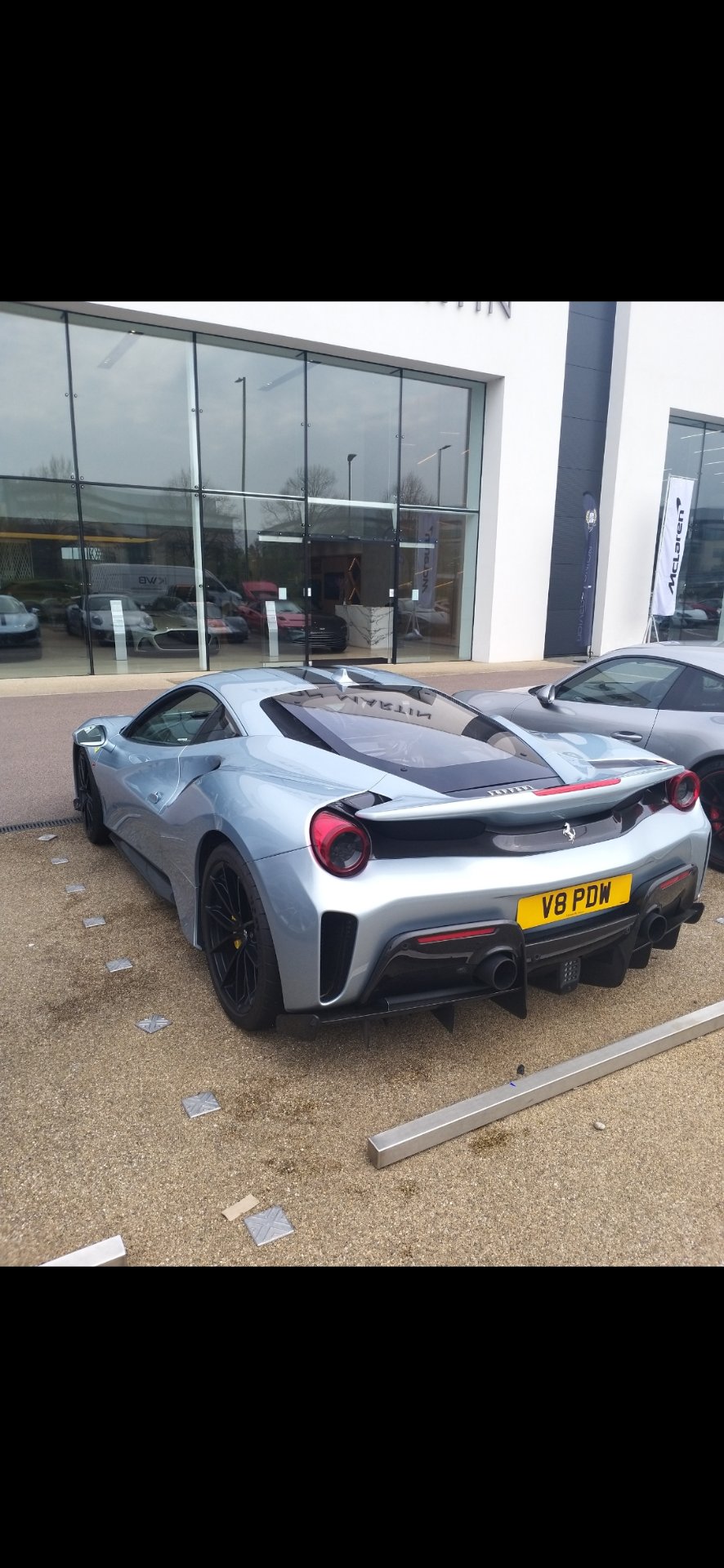 V8 PDW spotted on Ferrari