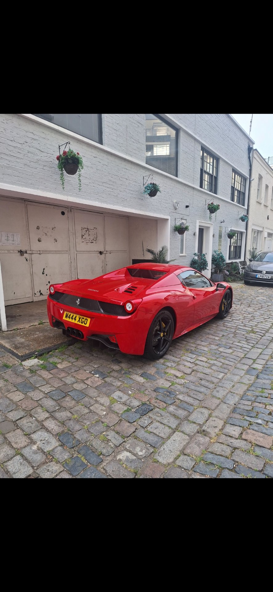 M444 XGO spotted on Ferrari 458