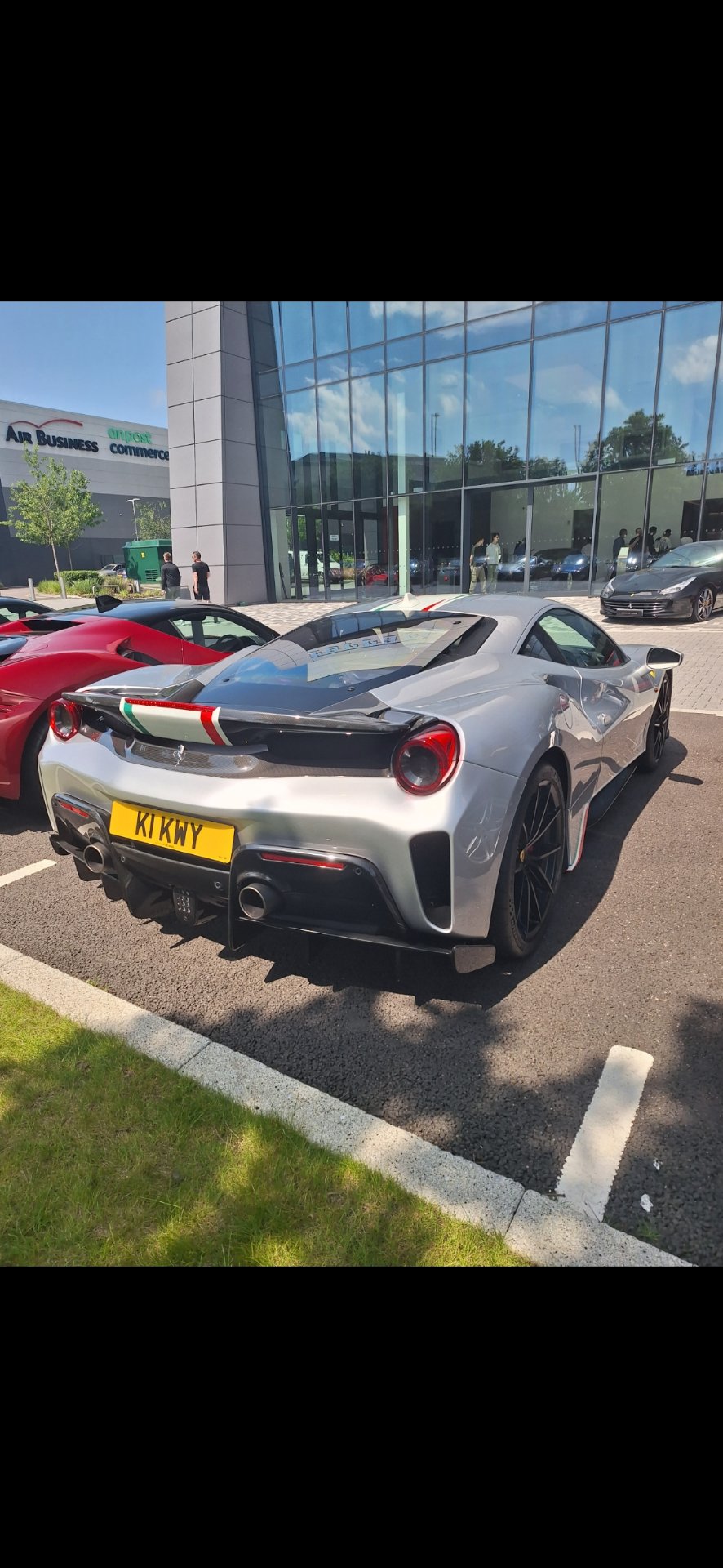 K1 KWY spotted on Ferrari