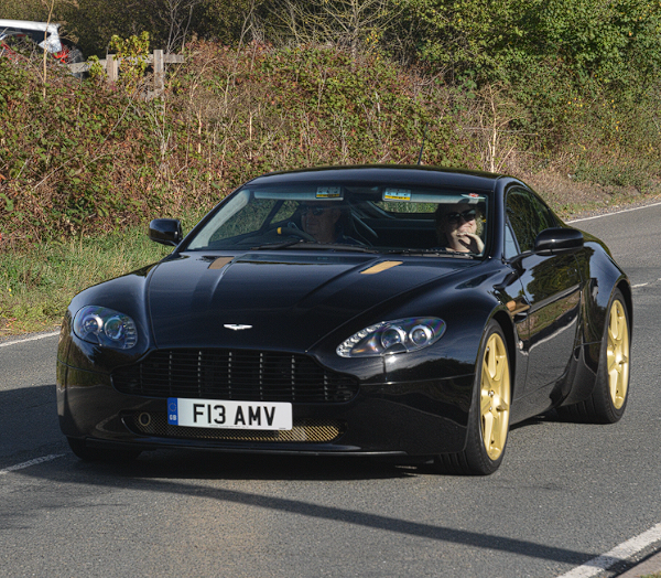 F12 AMV spotted on Aston Martin V8 Vantage