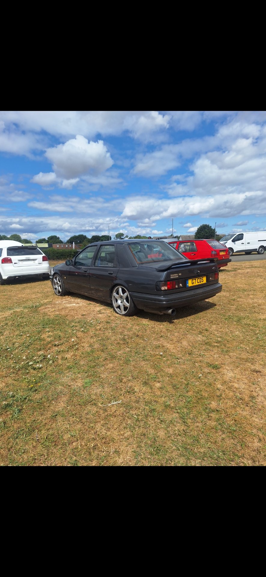 G7 CDS spotted on Ford Sierra