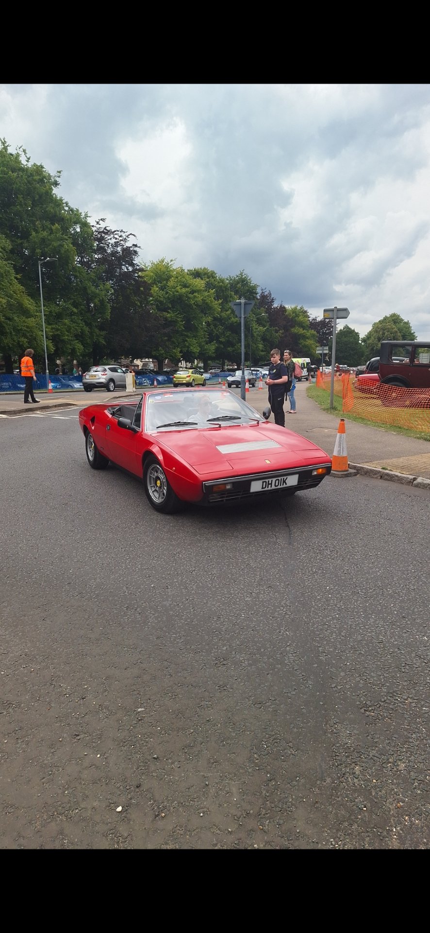 DHO 1K spotted on Ferrari