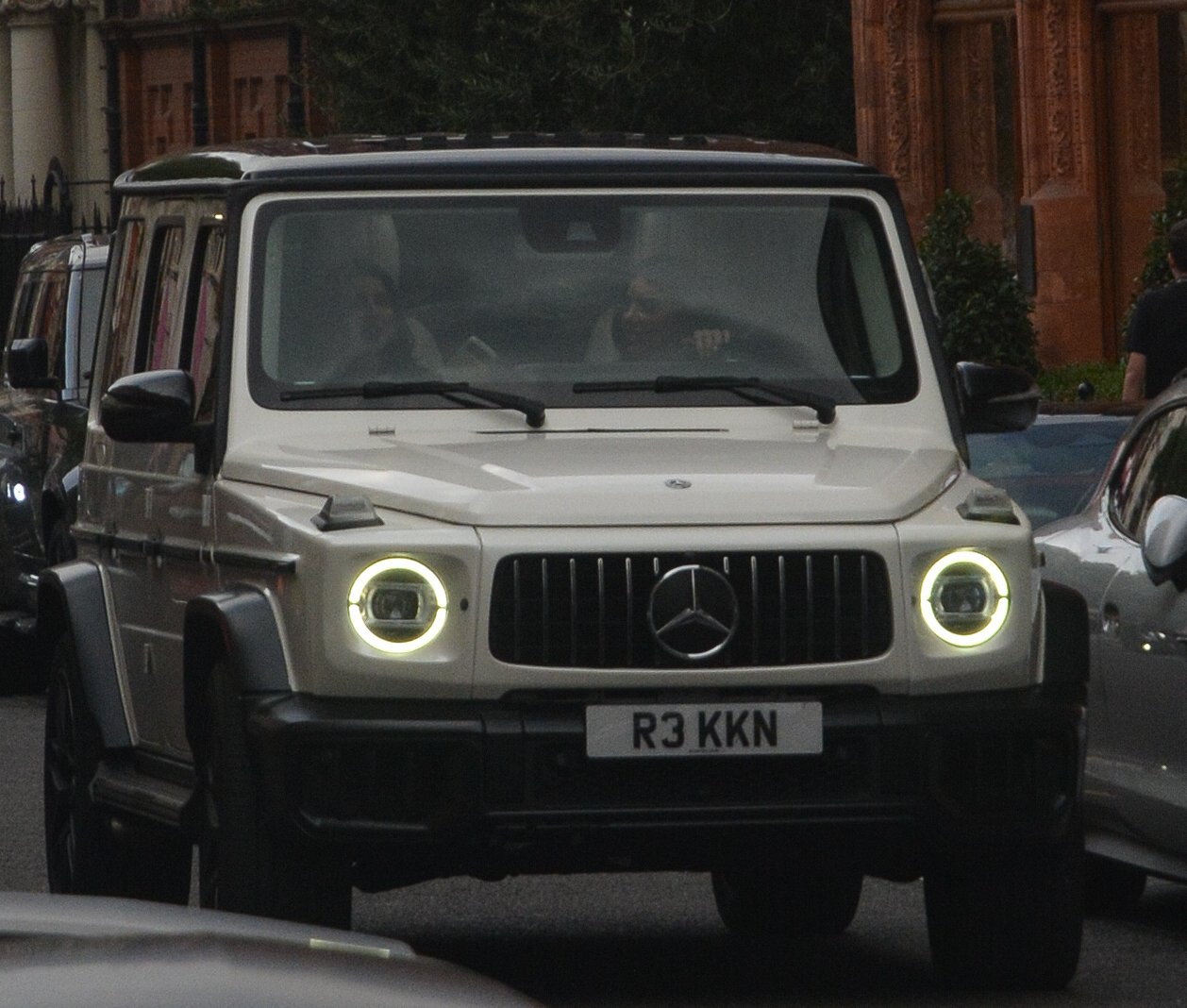 R3 KKN private number plate on a Mercedes-Benz G-Class, spotted in London