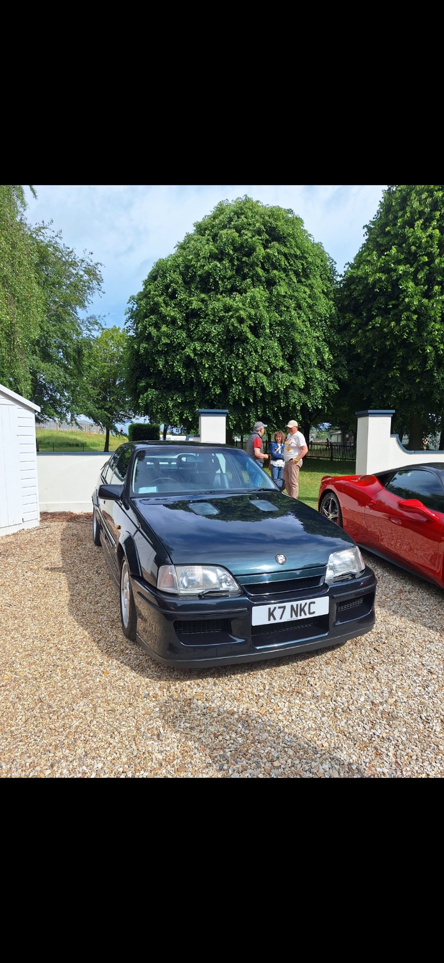 K7 NKC spotted on Vauxhall Carlton