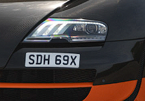 SDH 69X spotted on Bugatti Veyron