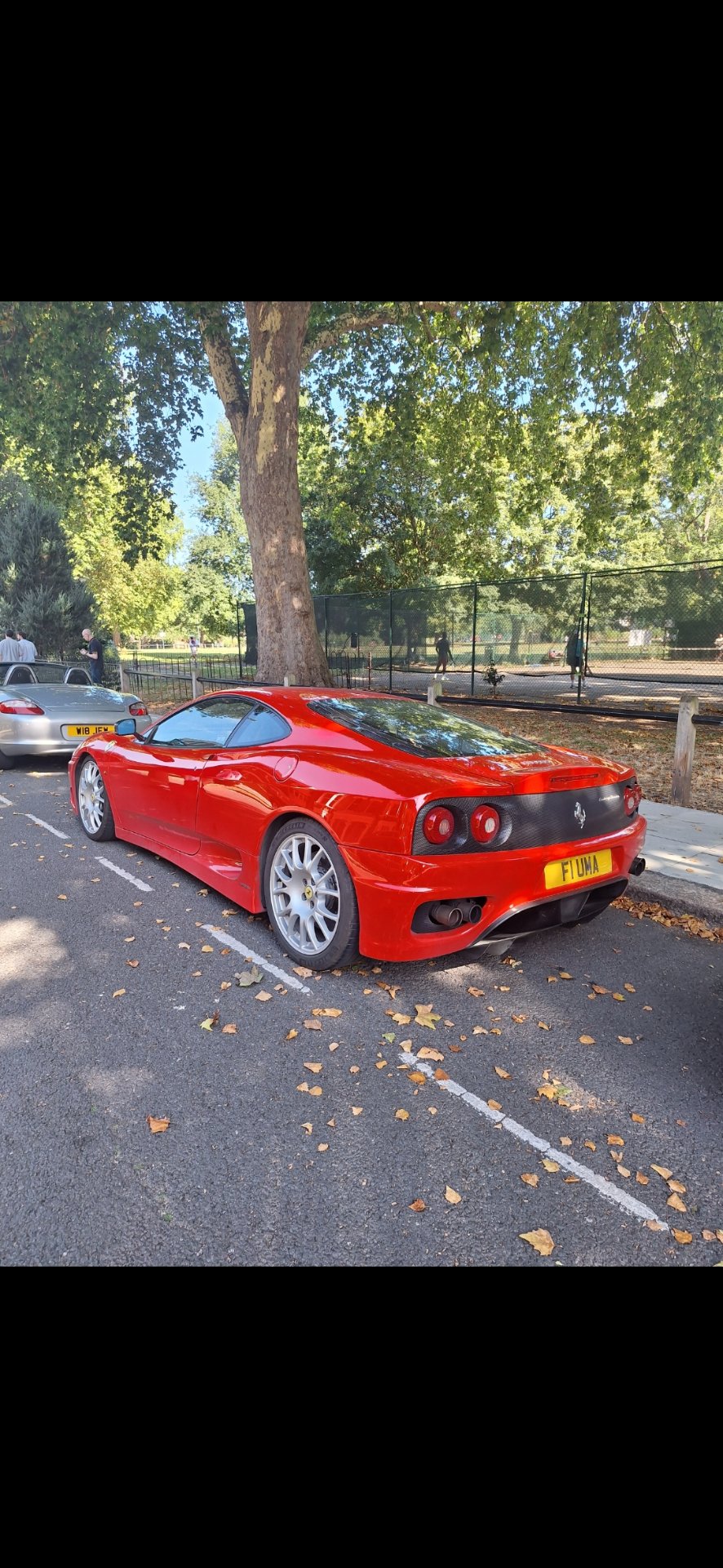 F1 UMA spotted on Ferrari 360
