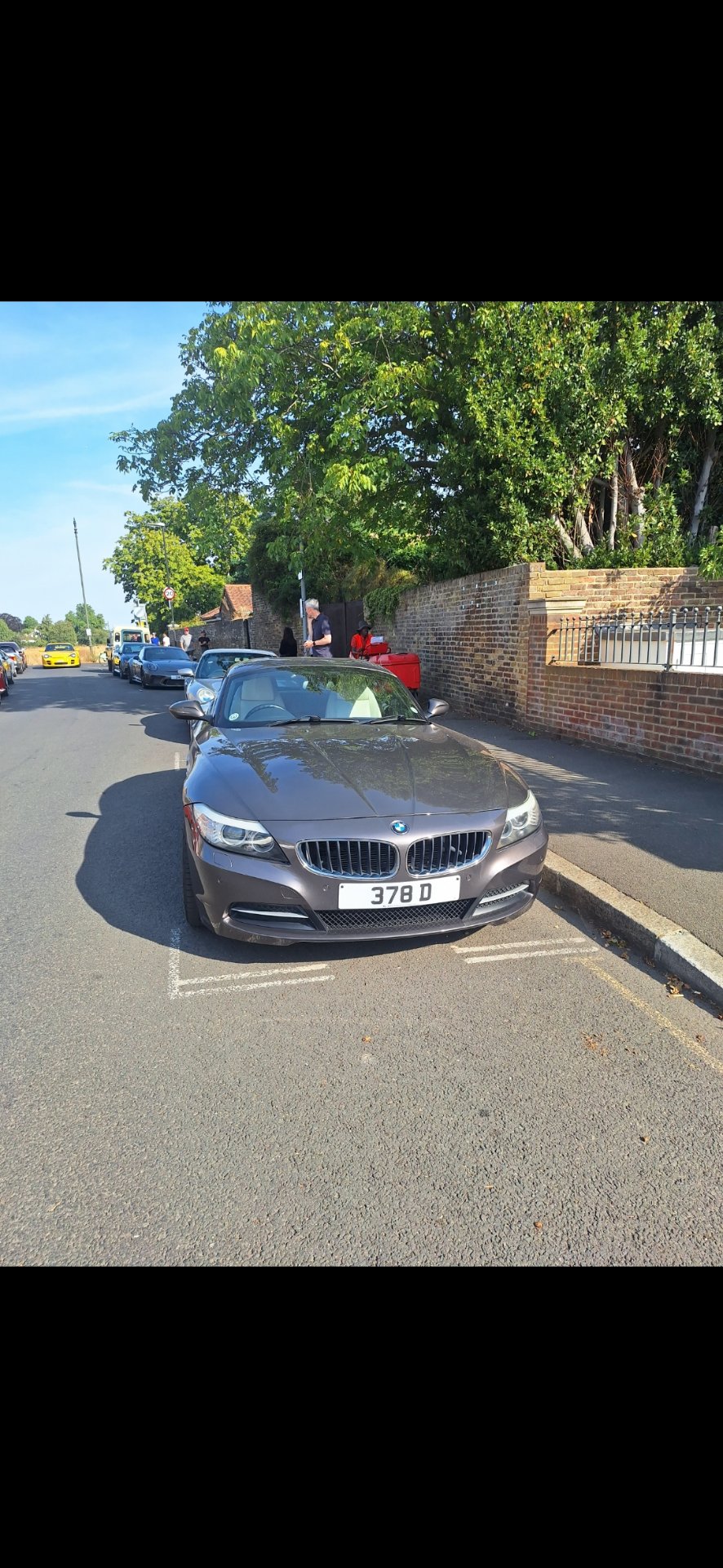 378 D spotted on BMW Z4