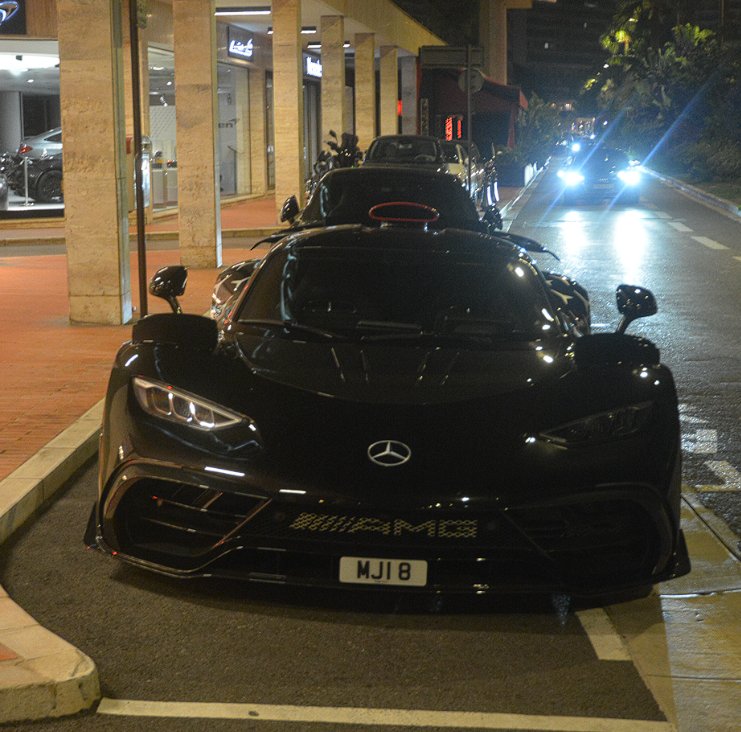 MJI 8 spotted on Mercedes-Benz AMG ONE